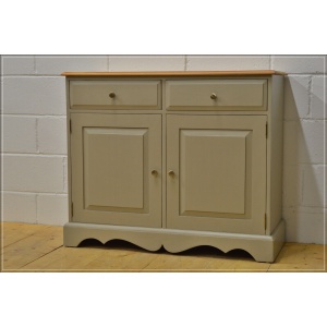 vintage sideboard pine kitchen dresser farmhouse rustic F&B Old White DELIVERY