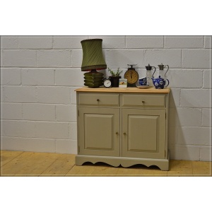 vintage sideboard pine kitchen dresser farmhouse rustic F&B Old White DELIVERY
