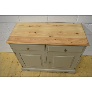 vintage sideboard pine kitchen dresser farmhouse rustic F&B Old White DELIVERY
