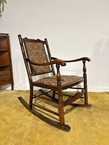 Vintage Wooden Rocking Chair