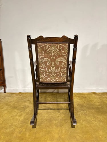 Vintage Wooden Rocking Chair