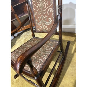 Vintage Wooden Rocking Chair