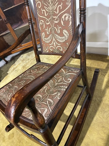 Vintage Wooden Rocking Chair