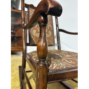 Vintage Wooden Rocking Chair