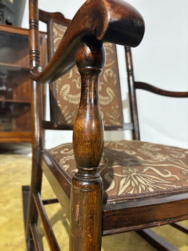 Vintage Wooden Rocking Chair