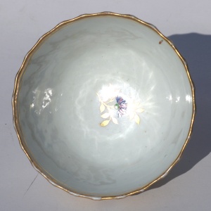 Antique Georgian English Chamberlains Worcester porcelain Tea Bowl No.300 C.18thC