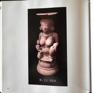 15th Century Majapahit Terracotta Handmaiden Figure (Fertile Woman with Child)