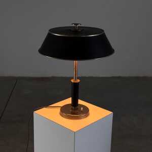 1930s Art Decò / Swedish Grace Table Lamp by Erik Tidstrand for NK