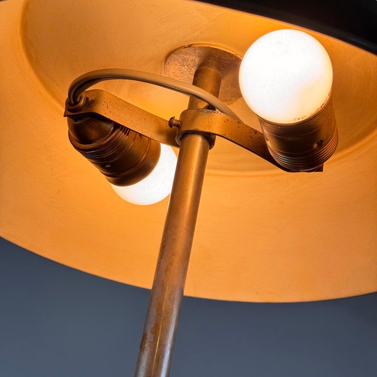 1930s Art Decò / Swedish Grace Table Lamp by Erik Tidstrand for NK
