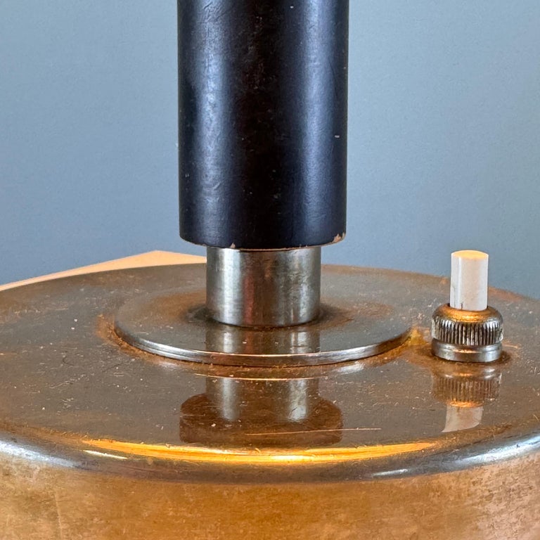 1930s Art Decò / Swedish Grace Table Lamp by Erik Tidstrand for NK