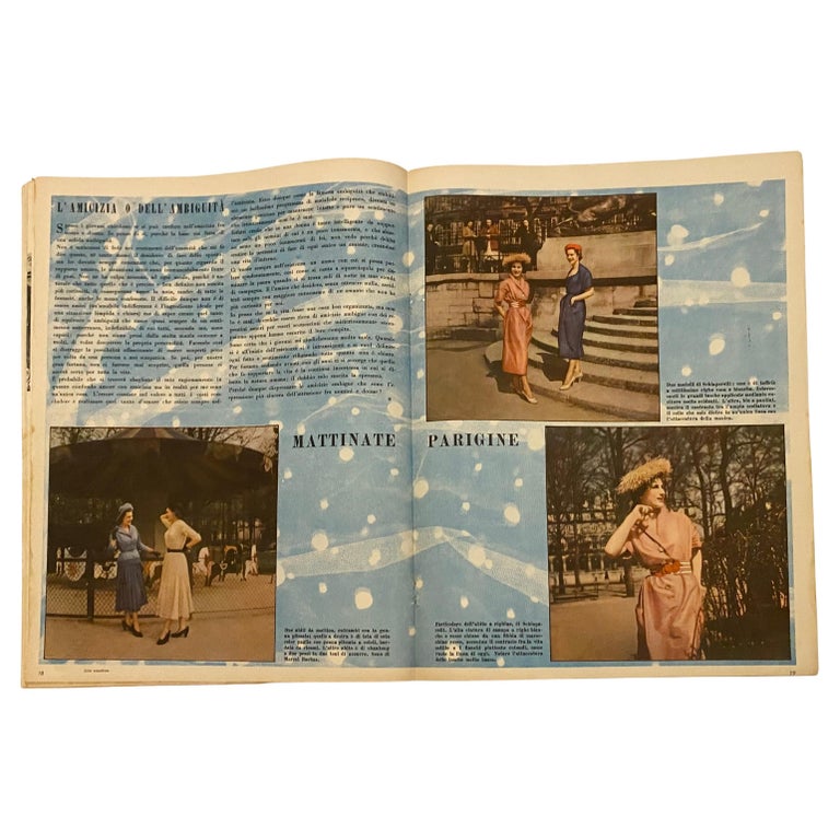 1949 GRAZIA Magazine Italy Edition
