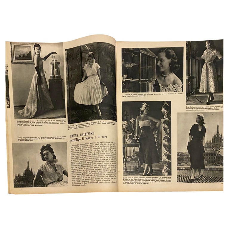 1949 GRAZIA Magazine Italy Edition