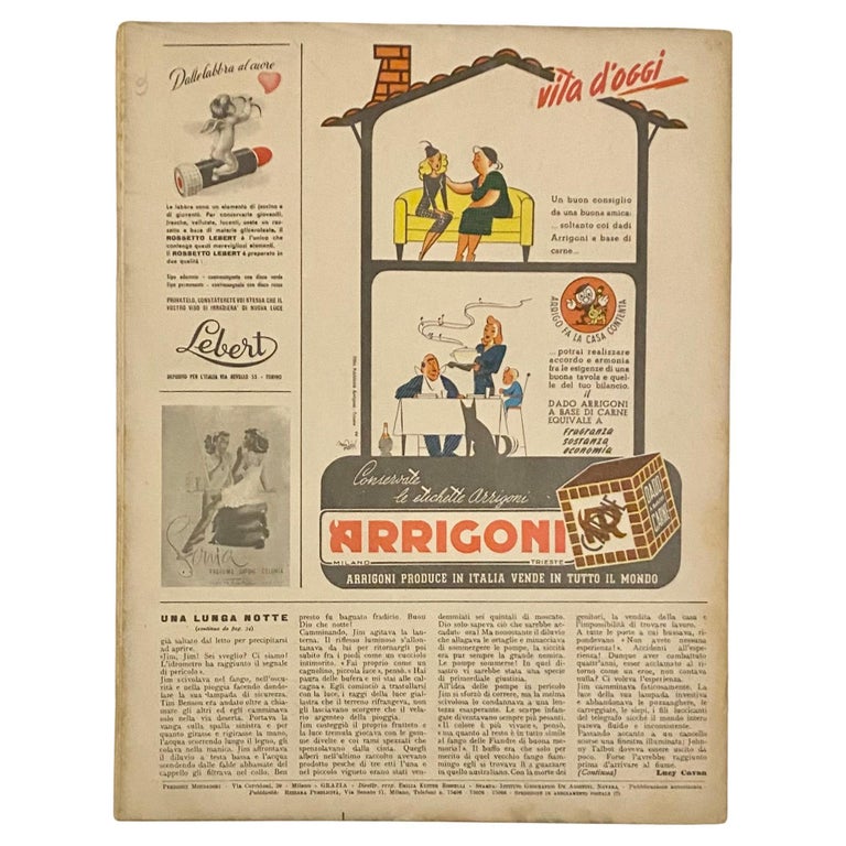 1949 GRAZIA Magazine Italy Edition