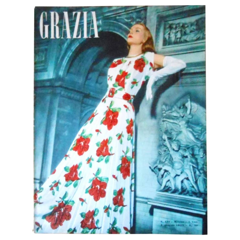 1949 GRAZIA Magazine Italy Edition