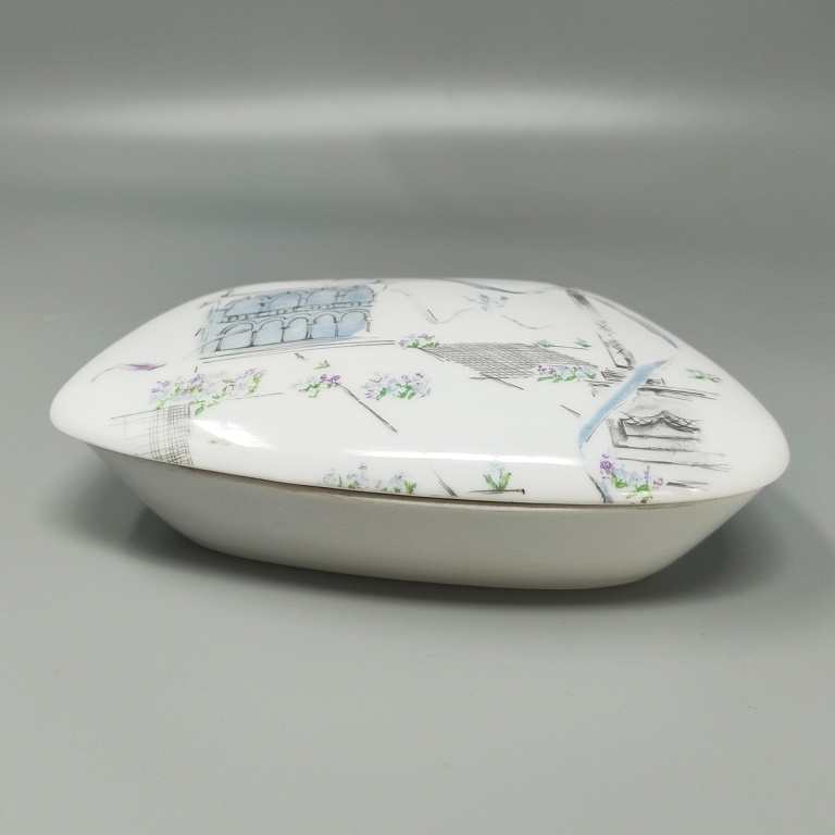 1960s Stunning Smoking Set in Ceramic by Rosenthal. Made in Germany - Image 6