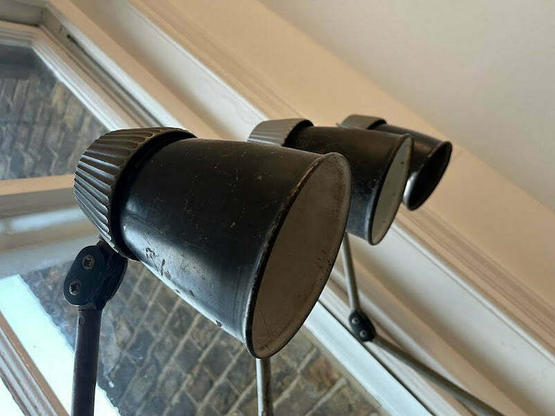 1960s Machinist Lamps By Lovo, Vintage