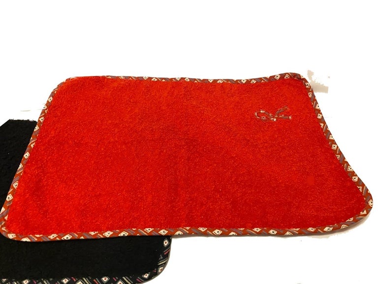 1980s Roberta di Camerino Hand Towel Set