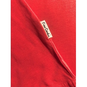 1990s Pierre Cardin Red Print Sport Casual Top Vest