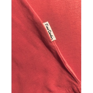 1990s Pierre Cardin Red Print Sport Casual Top Vest