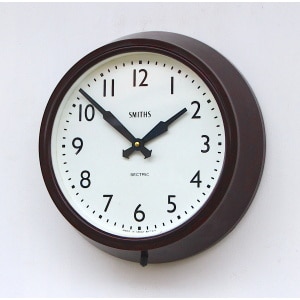 Mid Century British Office Wall Clock By Smiths, 1950s