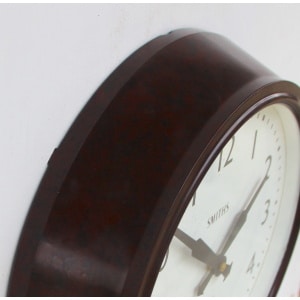 Mid Century British Office Wall Clock By Smiths, 1950s