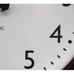 Mid Century British Office Wall Clock By Smiths, 1950s