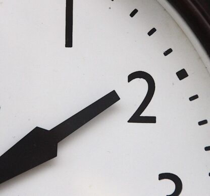 Mid Century British Office Wall Clock By Smiths, 1950s - Image 18