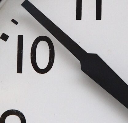 Mid Century British Office Wall Clock By Smiths, 1950s - Image 19