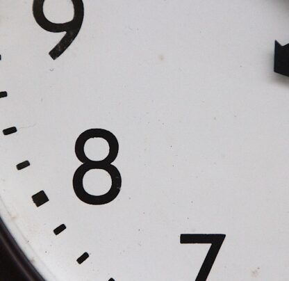 Mid Century British Office Wall Clock By Smiths, 1950s - Image 20