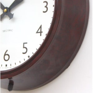 Mid Century British Office Wall Clock By Smiths, 1950s