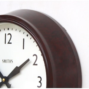 Mid Century British Office Wall Clock By Smiths, 1950s