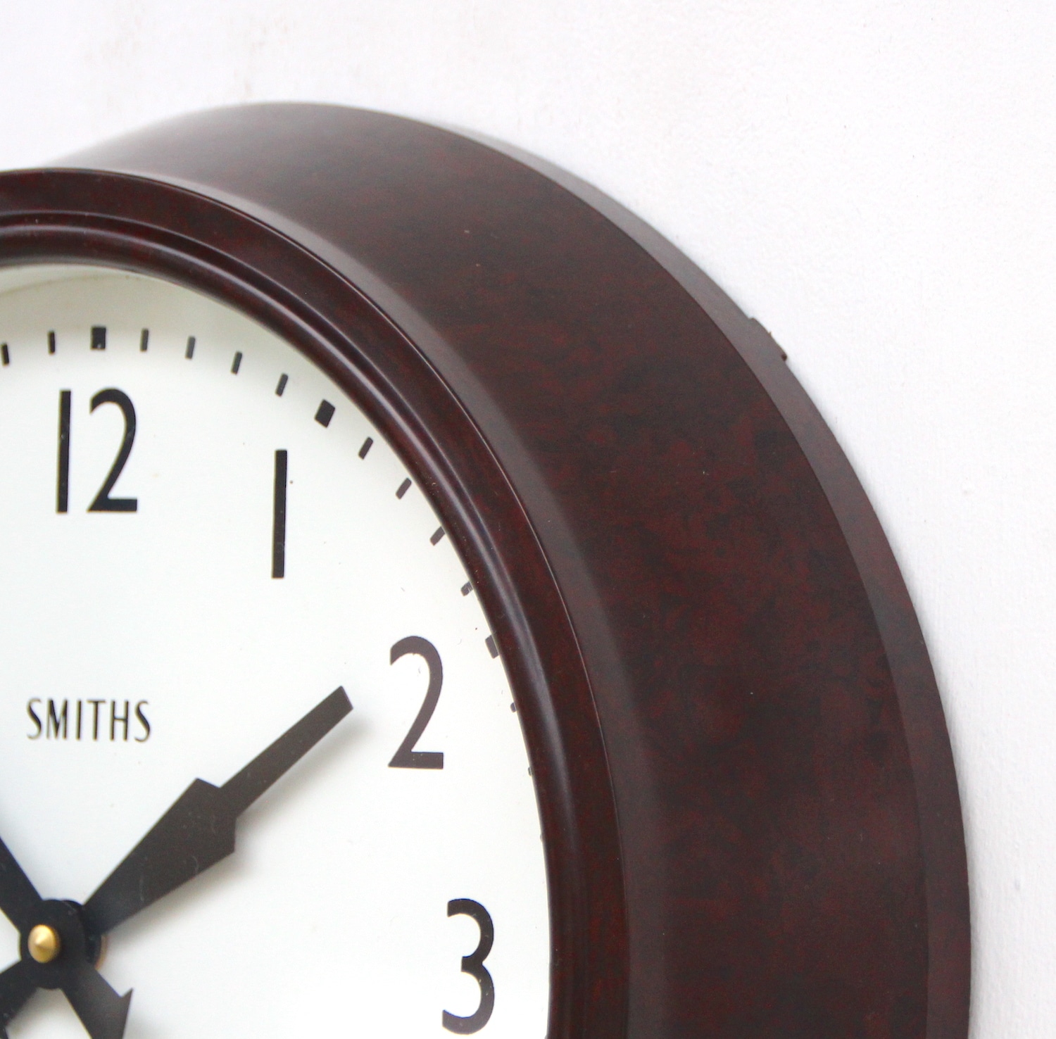 Mid Century British Office Wall Clock By Smiths, 1950s