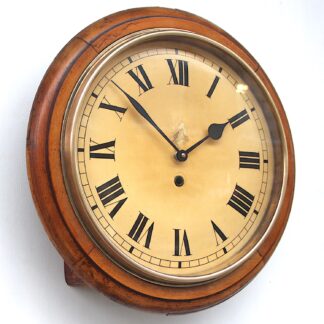Vintage British Waiting Room Style Wall Clock, 1920s