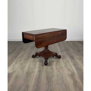 Antique 18th Century Regency Pembroke Table In Mahogany
