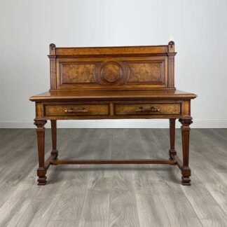 Antique 19th Century Side Table / Console Table In Oak
