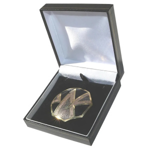 Costume Jewellery: A large quality Art Deco signed Brooch - gift boxed C.20thC
