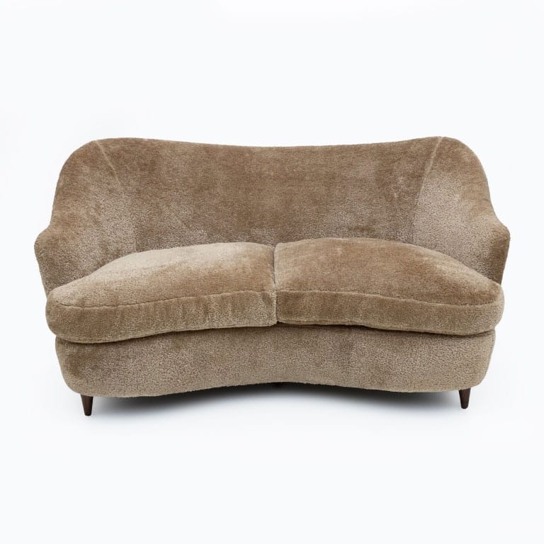 Vintage sofa in brown