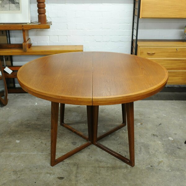 Danish Extendable Teak Dining Table By Helge Sibast For Sibast Furniture, 1960s