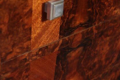 Elegant Burr Walnut Art Deco Chest Of Drawers - Image 13