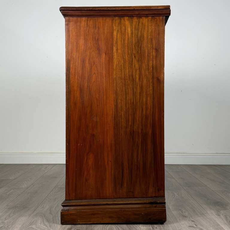 Antique 20th Century Chest Of Drawers In Walnut - Image 3