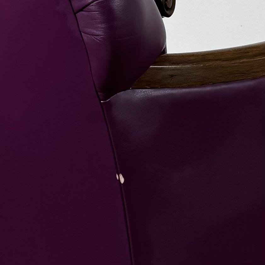 Antique Late 19th Century Club Armchair In Mahogany