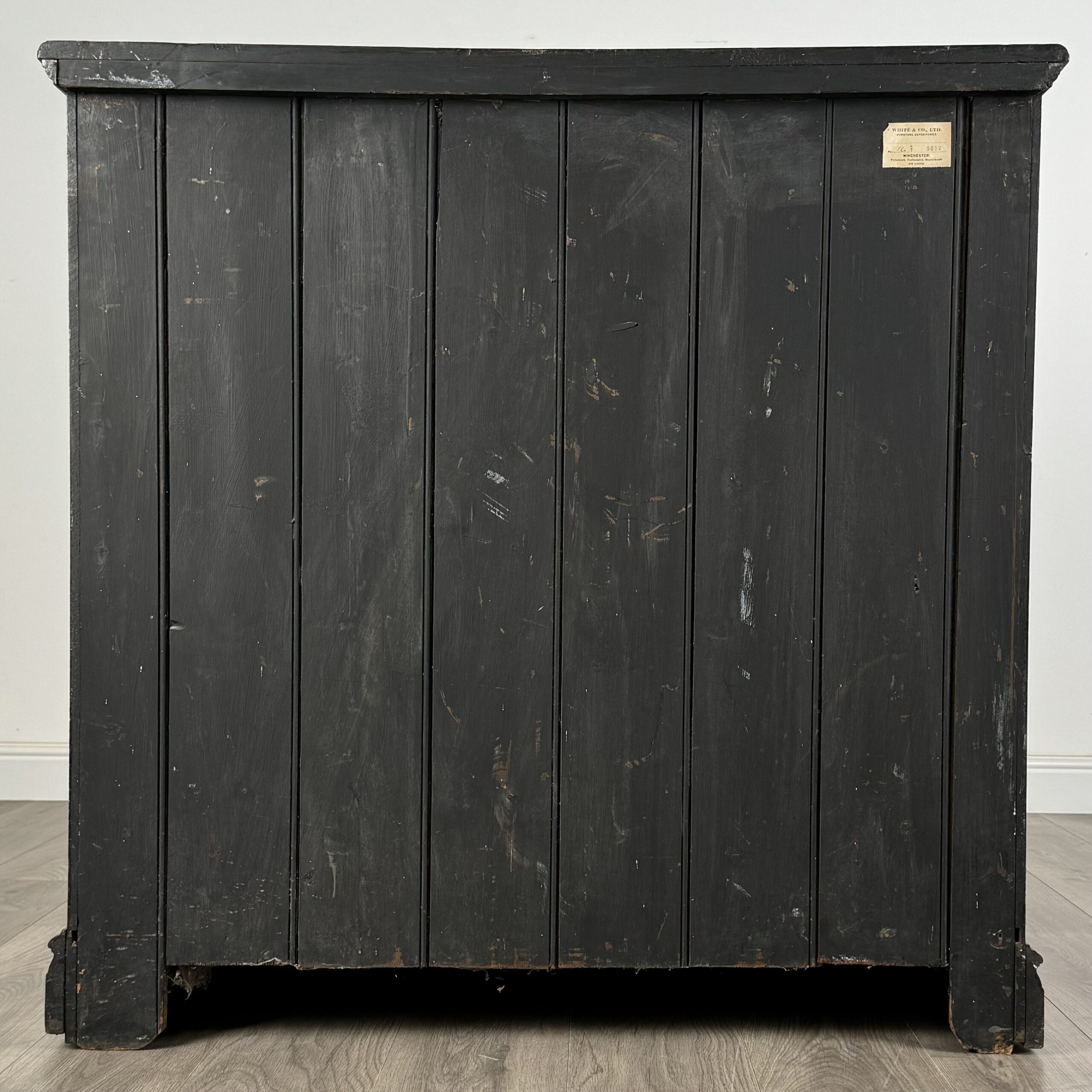 Antique 20th Century Chest Of Drawers In Walnut
