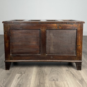 Antique 20th Century Blanket Box In Oak