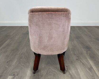 Antique Original Victorian Children's Armchair In Mahogany - Image 5
