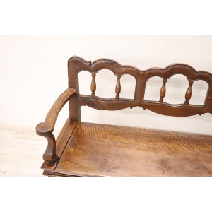 18th Century Walnut Bench