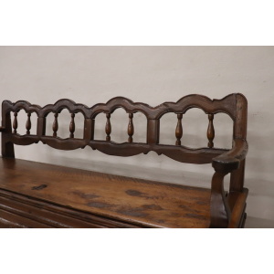 18th Century Walnut Bench