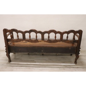 18th Century Walnut Bench