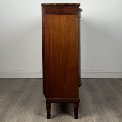 Antique Late 19th Century Inlaid Display Cabinet In Mahogany - Image 5