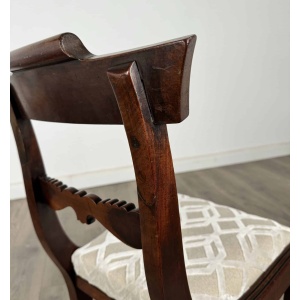 Antique Early 19th Century Set Of 8 Regency Dining Chairs