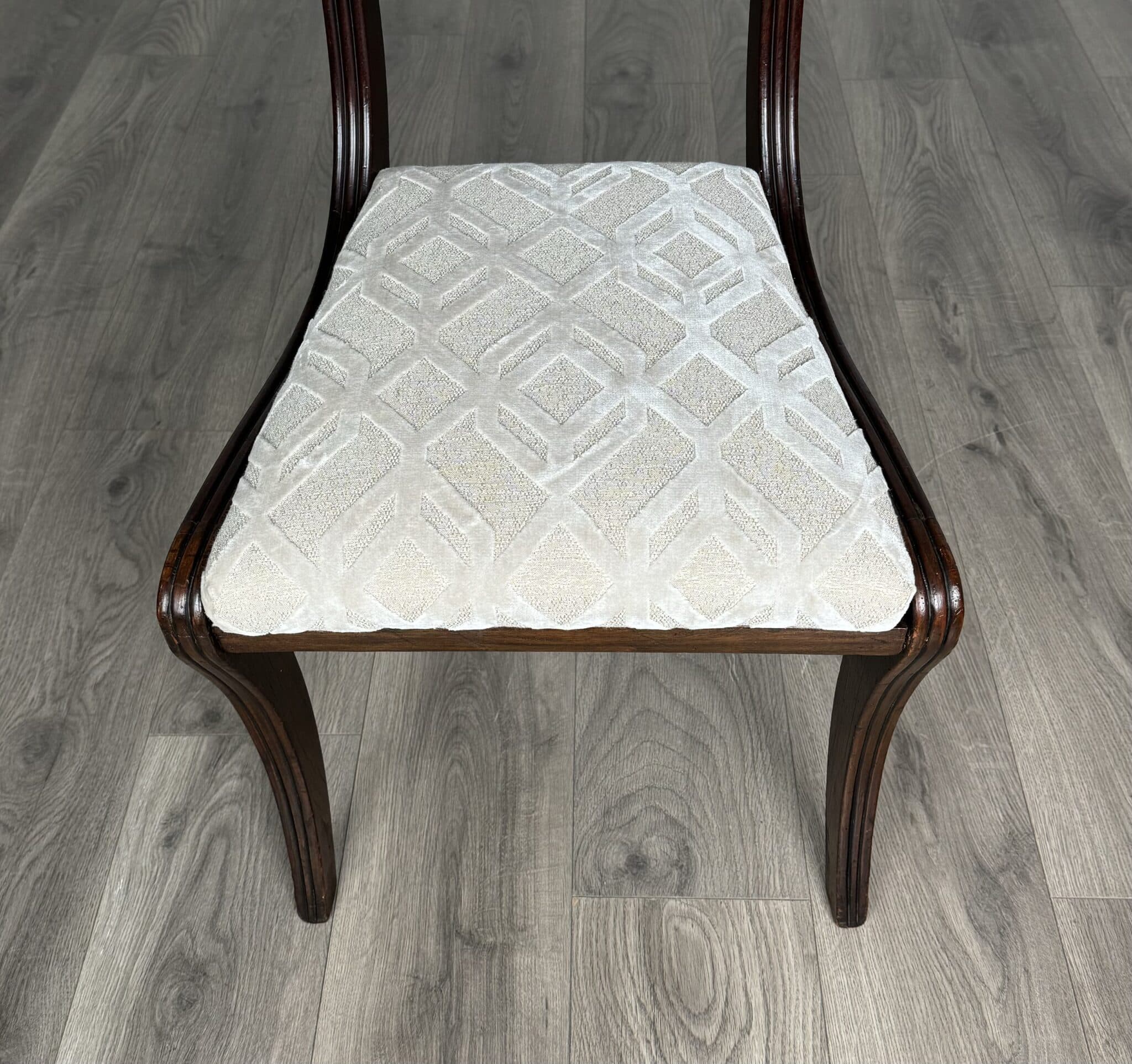 Antique Early 19th Century Set Of 8 Regency Dining Chairs